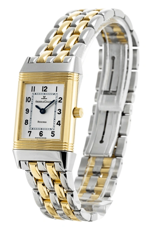 Jaeger-LeCoultre,Reverso 33x20.50mm,33x20.50mm,Stainless Steel,White,Handwound,Sapphire,Crystal Glass,Square,2605110