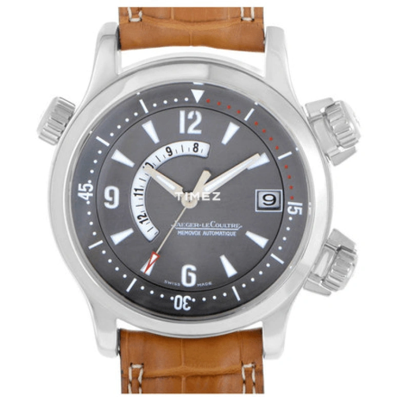 Jaeger-LeCoultre,Master 41.50mm,41.50mm,White Gold,Black,Automatic,Day,45hours,Q1703440