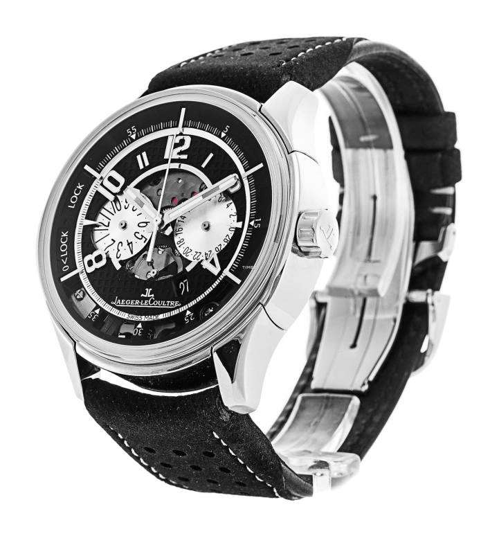 Jaeger-LeCoultre,AMVOX 44mm,44mm,Stainless Steel,Luminous,Black,Automatic,Day,65hours,Q1928470