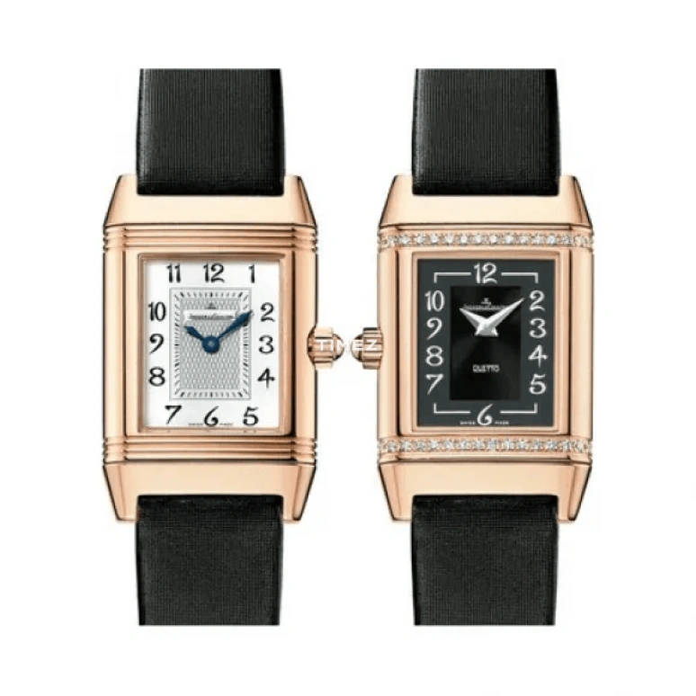 Jaeger-LeCoultre,Reverso 33x20.50mm,33x20.50mm,Rose Gold,Silver White,Handwound,38hours,In-house Caliber,Q2662470