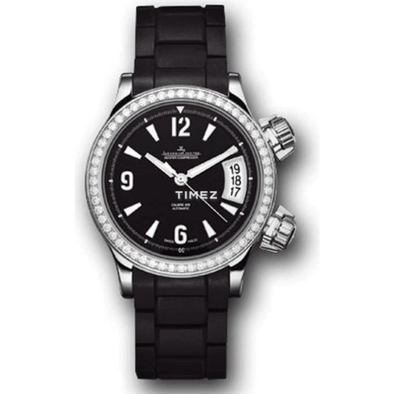 Jaeger-LeCoultre,Master 37mm,37mm,Stainless Steel,Black,Automatic,Day,43hours,Q1728771