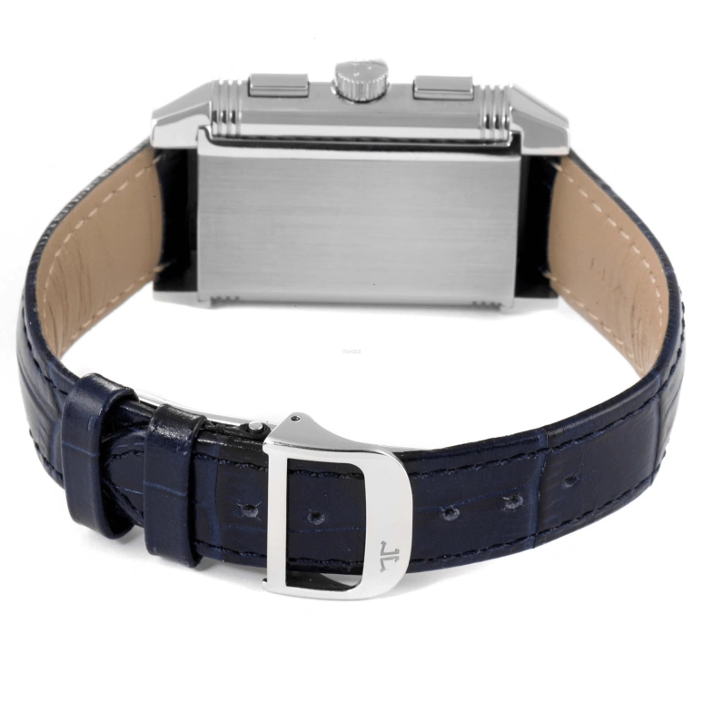 Jaeger-LeCoultre,Reverso 47x29mm,47x29mm,Stainless Steel,Silver White,Handwound,Dule Time,Big Date,Q3028420