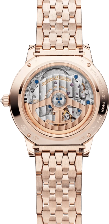 Jaeger-LeCoultre,Rendez-Vous 36mm,36mm,Rose Gold,Multi-Color,Blue,Pink,Automatic,In-house Caliber,Sapphire,Q36423C3