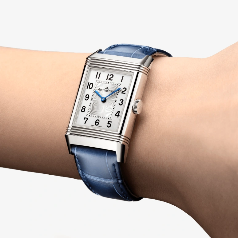 Jaeger-LeCoultre,Reverso 24.40mm,24.40mm,Stainless Steel,Silver,Handwound,45hours,In-house Caliber,Q2588422