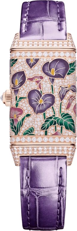 Jaeger-LeCoultre,Reverso 40x20mm,40x20mm,Pink Gold,White,Handwound,In-house Caliber,Rectangular,Q3292435