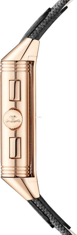 Jaeger-LeCoultre,Reverso 49.40x29.90mm,49.40x29.90mm,Rose Gold,Black,Handwound,Chronograph,Rectangular,Robert Downey Jr.,Q389257J