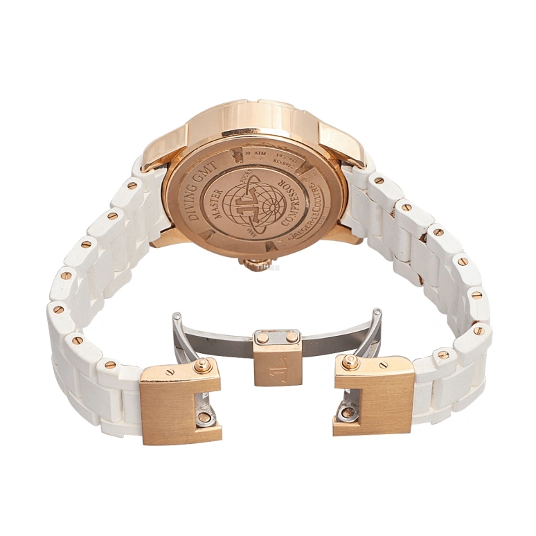 Jaeger-LeCoultre,Master 38mm,38mm,Rose Gold,Silver,Automatic,Day,Dule Time,Q1892720