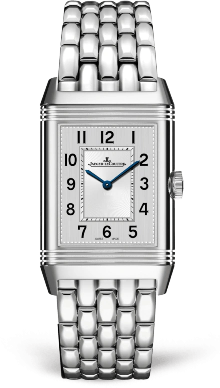 Jaeger-LeCoultre,Reverso 24.40mm,24.40mm,Stainless Steel,Silver,Handwound,45hours,In-house Caliber,Q2588120