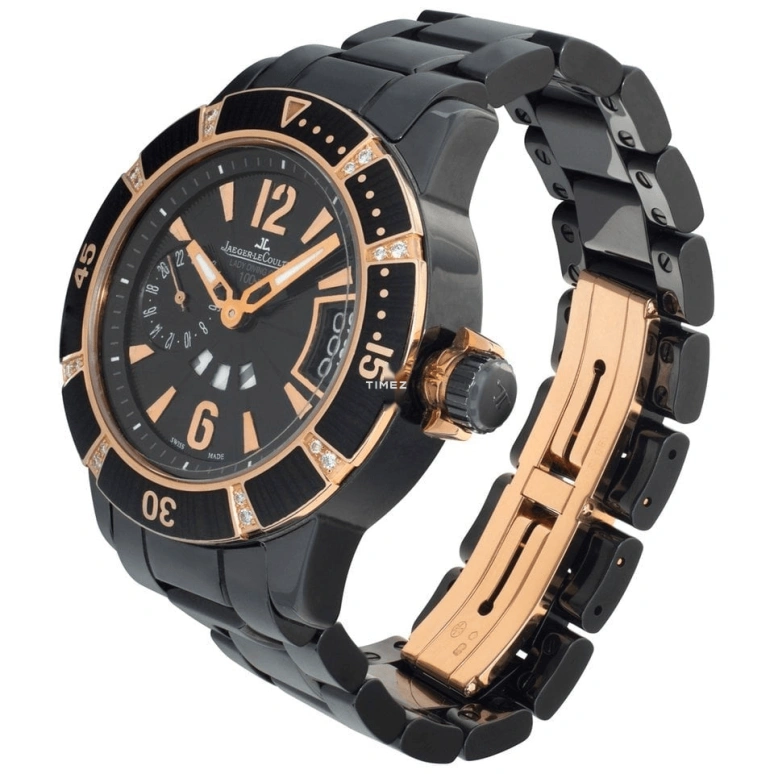 Jaeger-LeCoultre,Master 39mm,39mm,Ceramic,Black,Automatic,Day,Dule Time,Q189LC70