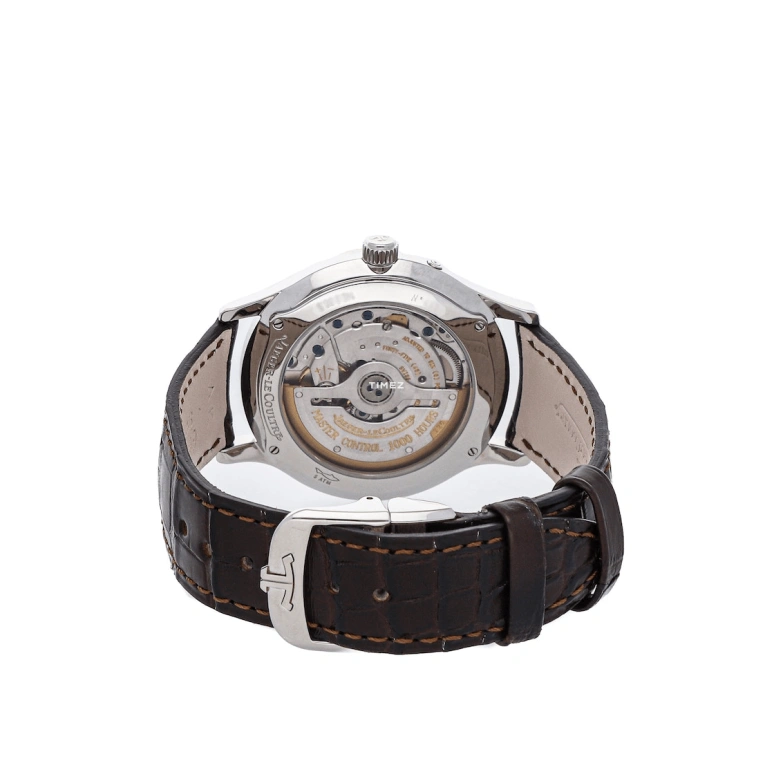 Jaeger-LeCoultre,Master 37mm,37mm,Stainless Steel,Wine Red,Red,Automatic,Day,Power Reserve Indicator,Q1488402
