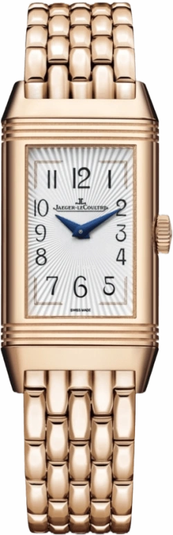 Jaeger-LeCoultre,Reverso 20mm,20mm,Pink Gold,Silver,Handwound,Moonphase,38hours,Q3352120