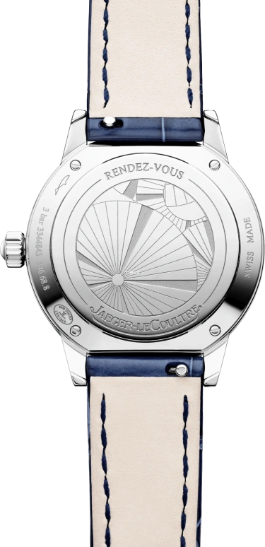 Jaeger-LeCoultre,Rendez-Vous 29mm,29mm,Stainless Steel,Silver,Grey,Quartz,Day,In-house Caliber,Q3408531
