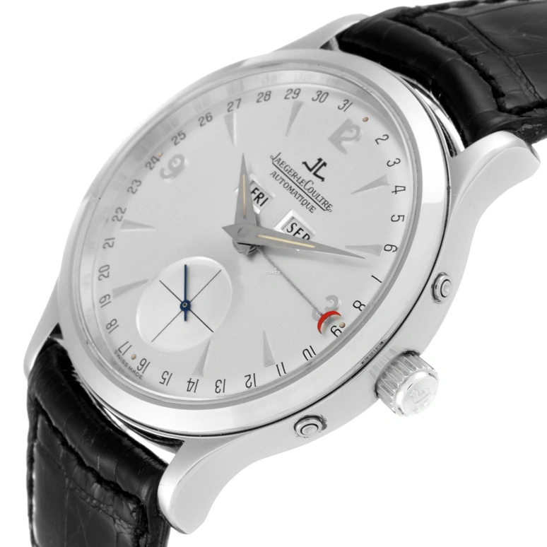 Jaeger-LeCoultre,Master 37mm,37mm,Stainless Steel,White,Automatic,Month,Date,Day,Q147812A