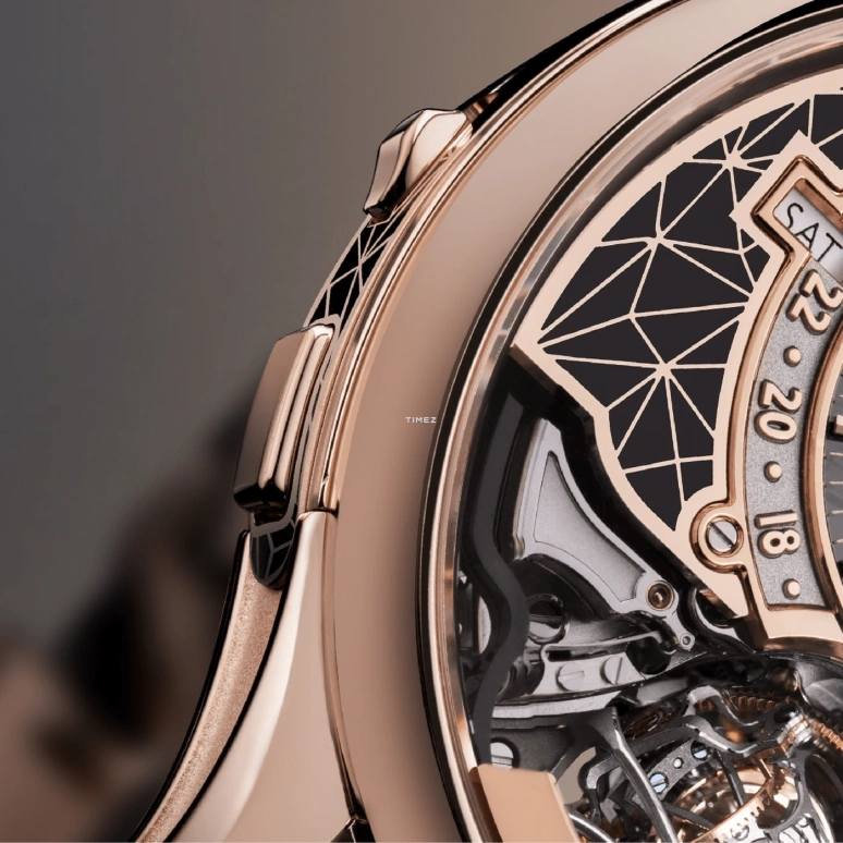 Jaeger-LeCoultre,Master Hybris Artistica 43mm,43mm,Rose Gold,Skeleton,Handwound,Perpetual Calendar,Annual Calendar,Month,Date,50hours,In-house Caliber,Q5252470