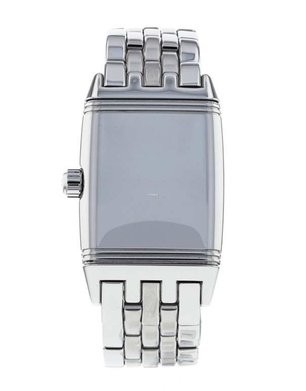 Jaeger-LeCoultre,Reverso 42x27mm,42x27mm,Stainless Steel,Black,Automatic,Day,65hours,2908102