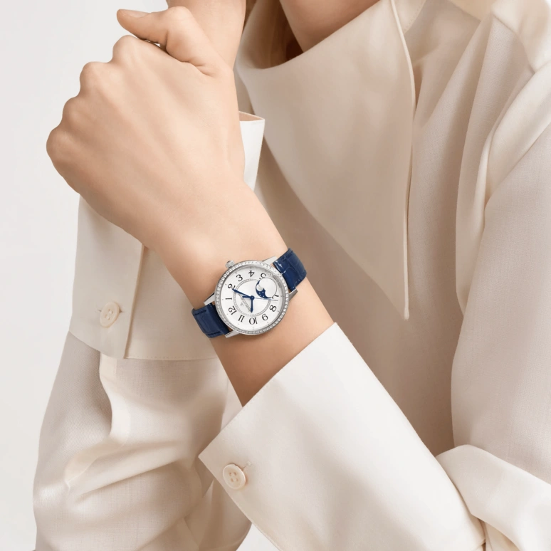 Jaeger-LeCoultre,Rendez-Vous 34mm,34mm,Stainless Steel,Silver,Automatic,Moonphase,45hours,Q3578431