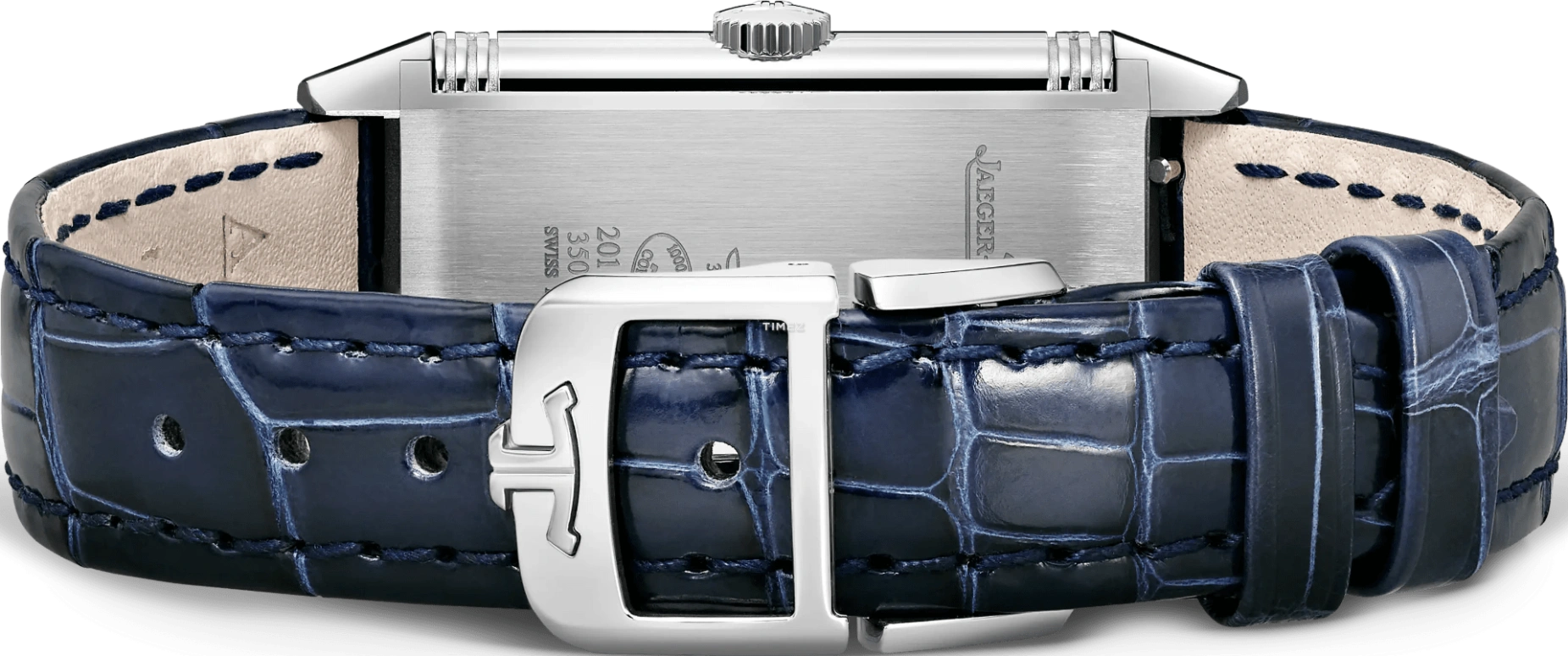 Jaeger-LeCoultre,Reverso 40.10x20mm,40.10x20mm,Stainless Steel,Silver White,Quartz,In-house Caliber,Sapphire,Crystal Glass,Q3288422