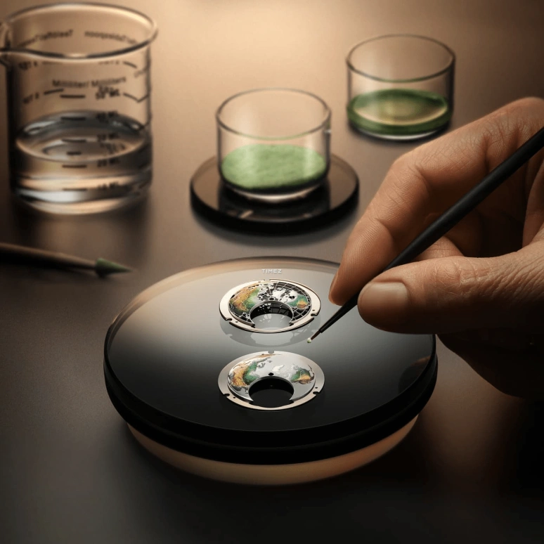 Jaeger-LeCoultre,Master Hybris Artistica 43mm,43mm,Rose Gold,Blue,Multi-Color,Automatic,World Time,Tourbillon,Q52824E2