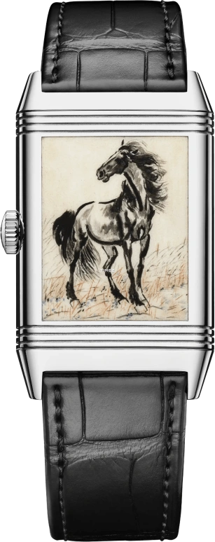 Jaeger-LeCoultre,Reverso 45.60x27.40mm,45.60x27.40mm,White Gold,Brown,Handwound,45hours,In-house Caliber,Q39334B1