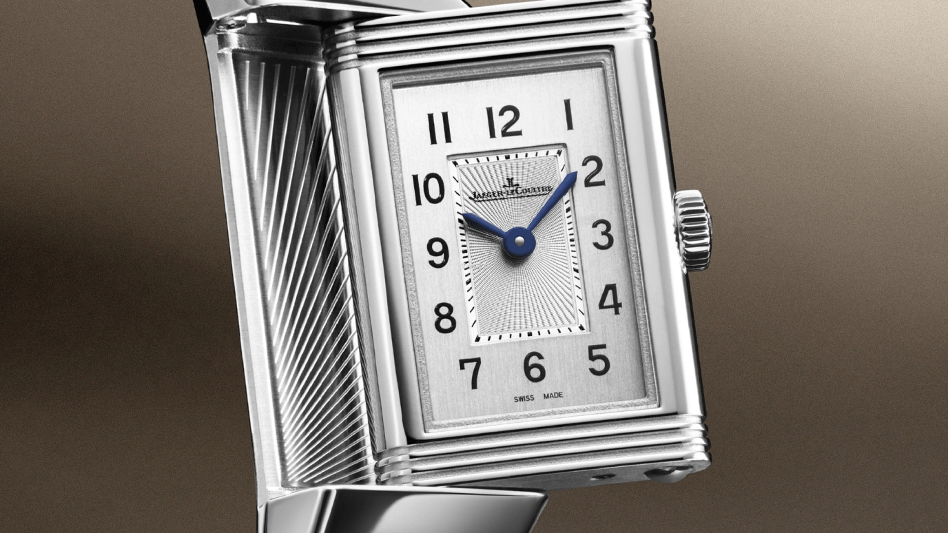 Jaeger-LeCoultre,Reverso 35.20x16.30mm,35.20x16.30mm,Stainless Steel,Silver,Quartz,In-house Caliber,Sapphire,Q3878120