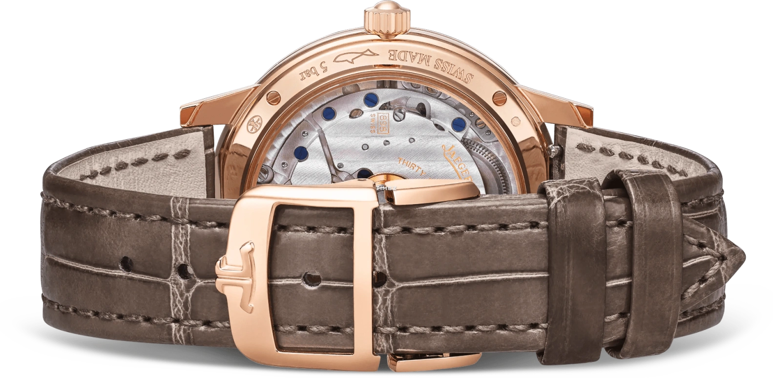Jaeger-LeCoultre,Rendez-Vous 34mm,34mm,Rose Gold,Silver,Automatic,Day / Night Indication,70hours,Q3442441