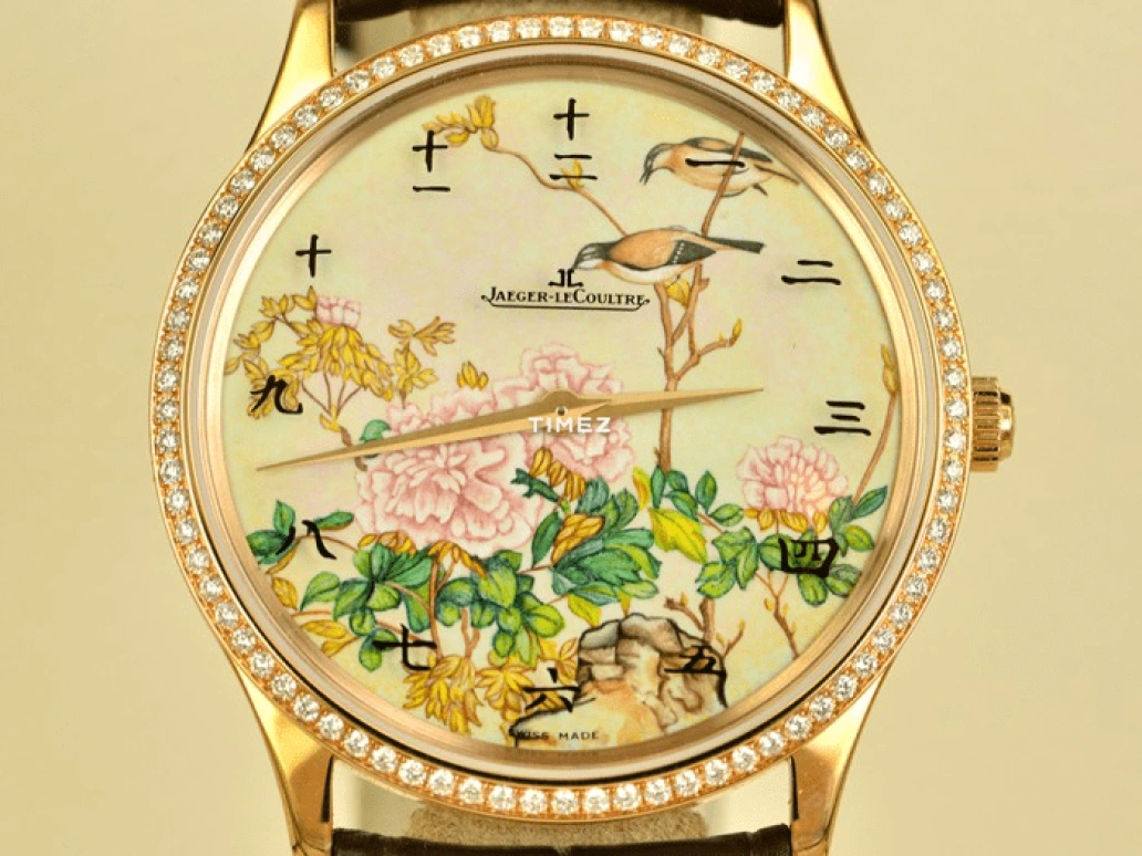 Jaeger-LeCoultre,Master 38mm,38mm,Rose Gold,Multi-Color,Handwound,35hours,In-house Caliber,Q13424C7