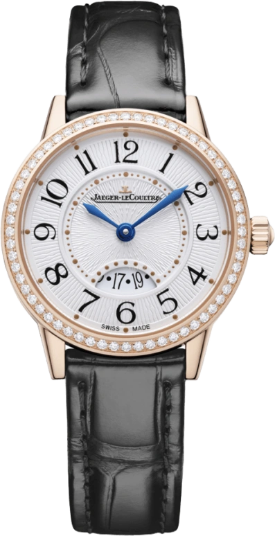 Jaeger-LeCoultre,Rendez-Vous 29mm,29mm,Pink Gold,Silver,Quartz,Day,Sapphire,Q3402530