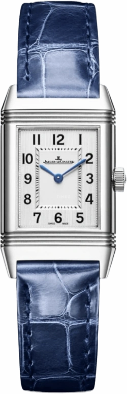 Jaeger-LeCoultre,Reverso 21mm,21mm,Stainless Steel,Silver,Quartz,In-house Caliber,Sapphire,Q2618540