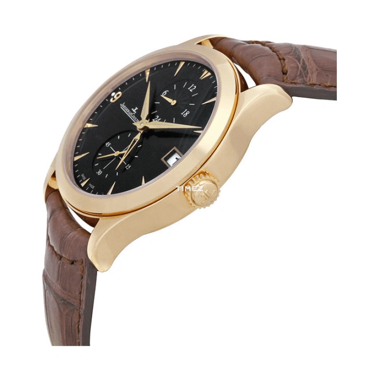 Jaeger-LeCoultre,Master 40mm,40mm,Rose Gold,Black,Automatic,Day,Dule Time,Q1622437
