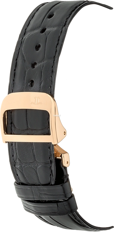 Jaeger-LeCoultre,Reverso 42x30mm,42x30mm,Rose Gold,Black,Handwound,48hours,In-house Caliber,3732470