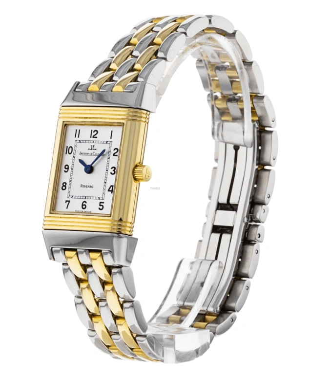 Jaeger-LeCoultre,Reverso 33x20.50mm,33x20.50mm,Stainless Steel,Silver White,Quartz,Sapphire,Crystal Glass,Square,2615120