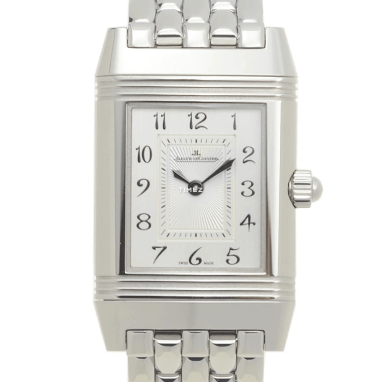 Jaeger-LeCoultre,Reverso 20.70mm,20.70mm,Stainless Steel,Silver,Handwound,38hours,In-house Caliber,Q2668112