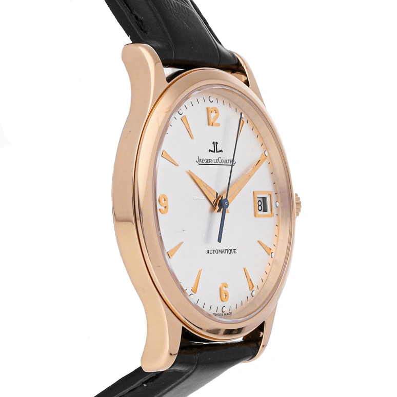 Jaeger-LeCoultre,Master 37mm,37mm,Rose Gold,White,Automatic,Day,Sapphire,Crystal Glass,Q1402420