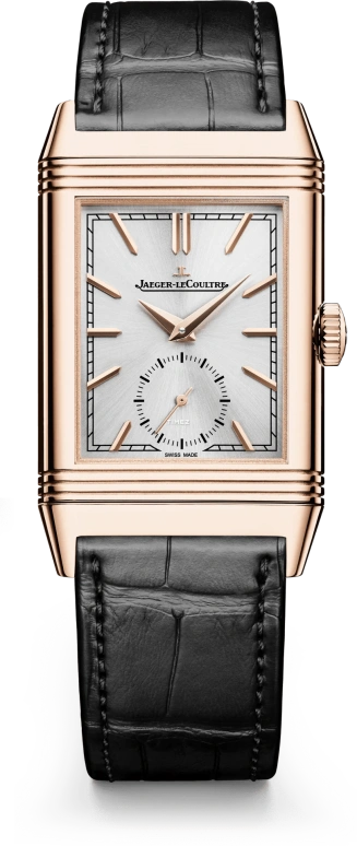 Jaeger-LeCoultre,Reverso 45.60x27.40mm,45.60x27.40mm,Rose Gold,White,Handwound,45hours,In-house Caliber,Q7132521