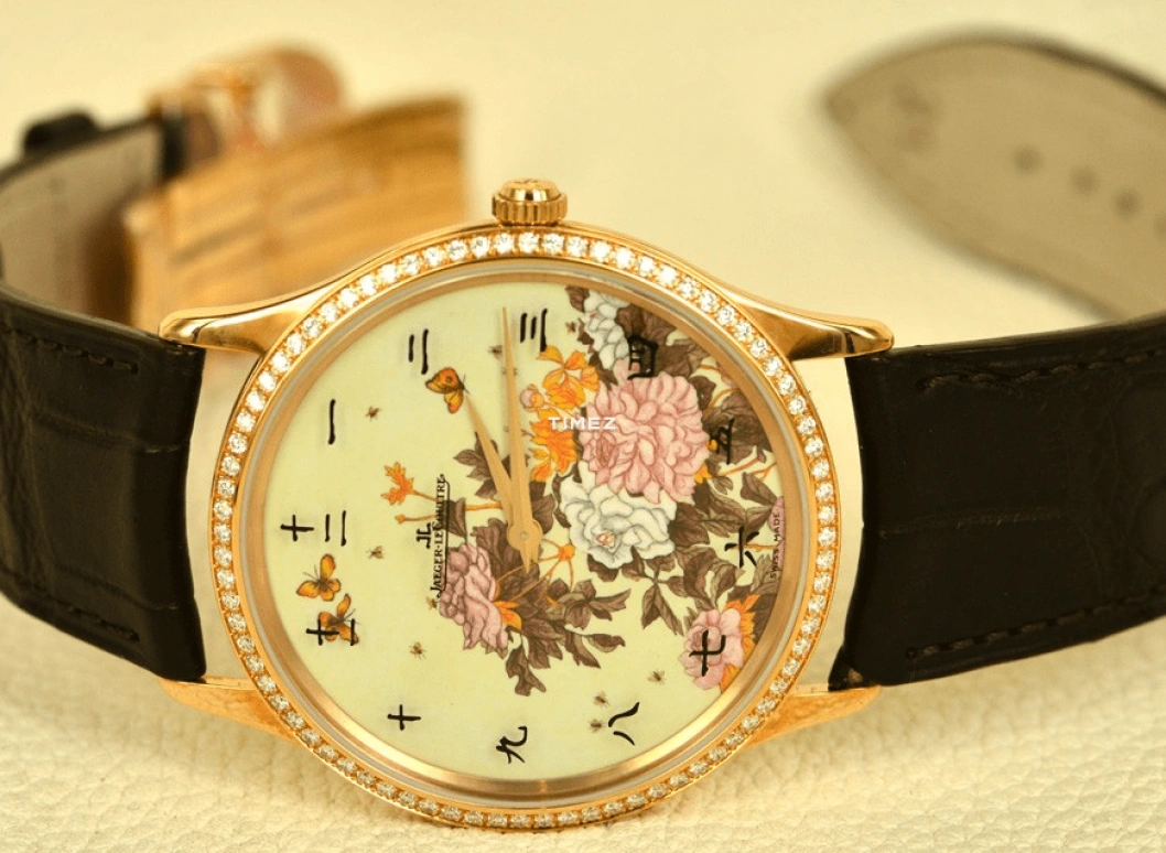 Jaeger-LeCoultre,Master 38mm,38mm,Rose Gold,Yellow,Multi-Color,Handwound,35hours,In-house Caliber,Q13424C1