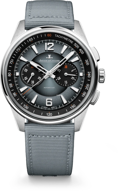 Jaeger-LeCoultre,Polaris 42mm,42mm,Stainless Steel,Grey,Gradient,Automatic,Chronograph,65hours,Q9028651