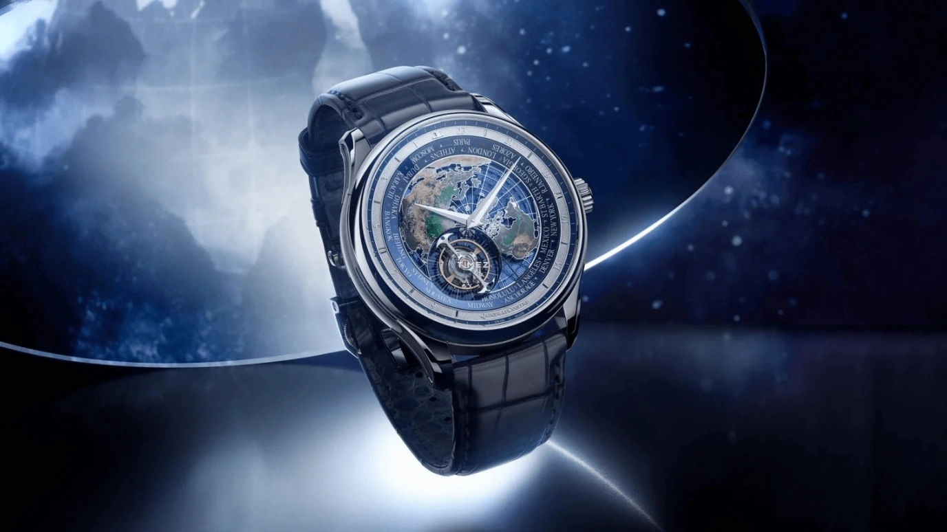 Jaeger-LeCoultre,Master Grande Tradition 43mm,43mm,White Gold,Transparent,Blue,Automatic,48hours,In-house Caliber,52834E1