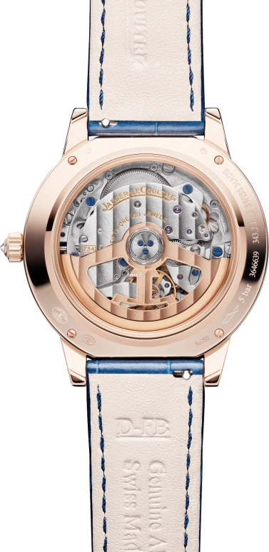 Jaeger-LeCoultre,Rendez-Vous 36mm,36mm,Rose Gold,Blue,Automatic,In-house Caliber,Round,Q36424C2
