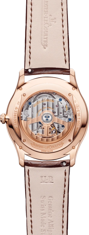 Jaeger-LeCoultre,Master 39mm,39mm,Pink Gold,Cream,Automatic,43hours,In-house Caliber,Q1212510