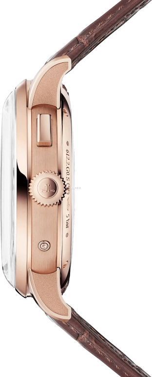 Jaeger-LeCoultre,Duomètre 42.50mm,42.50mm,Rose Gold,Grey,Handwound,Chronograph,Moonphase,Power Reserve Indicator,Day / Night Indication,Sapphire,Crystal Glass,Round,Q622252J