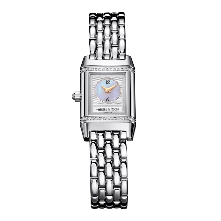 Jaeger-LeCoultre,Reverso 33.20x20.70mm,33.20x20.70mm,Stainless Steel,Silver White,Handwound,38hours,In-house Caliber,2668110