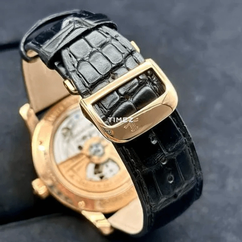 Jaeger-LeCoultre,Other 43mm,43mm,Rose Gold,Blue,Multi-Color,Automatic,Tourbillon,Sapphire,166241M