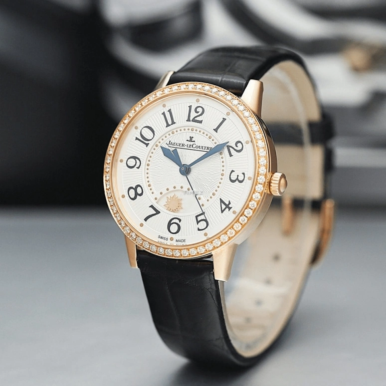 Jaeger-LeCoultre,Rendez-Vous 34mm,34mm,Rose Gold,Silver,Automatic,Moonphase,40hours,Q3442520