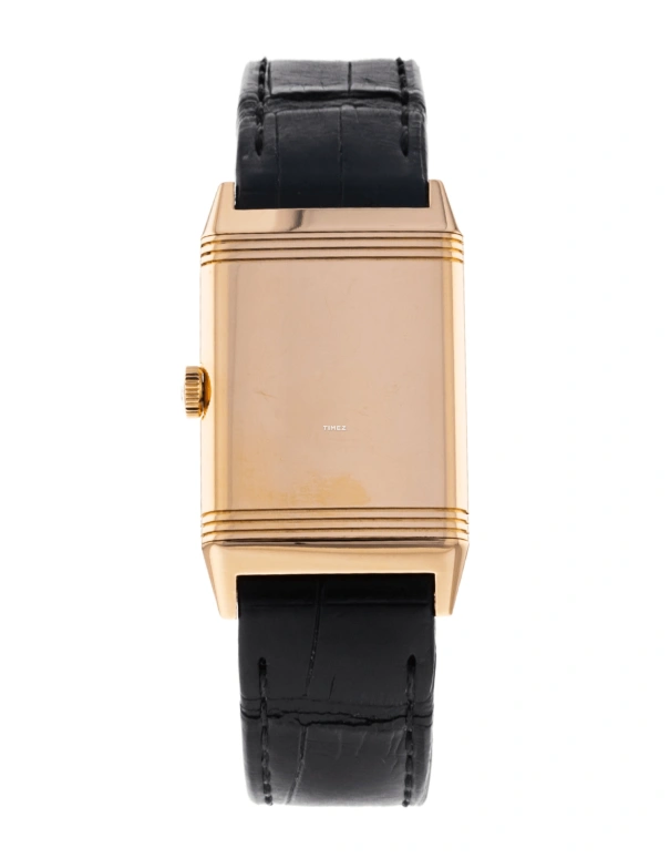 Jaeger-LeCoultre,Reverso 46x27.50mm,46x27.50mm,Rose Gold,White,Handwound,45hours,In-house Caliber,2782521