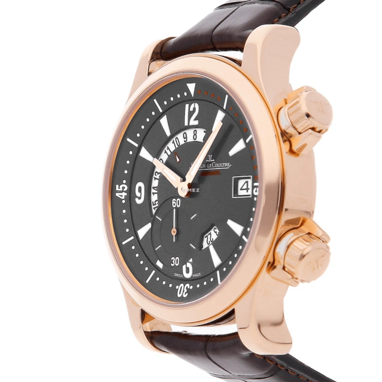 Jaeger-LeCoultre,Master 41.50mm,41.50mm,Rose Gold,Black,Automatic,Day,Dule Time,Q1732440