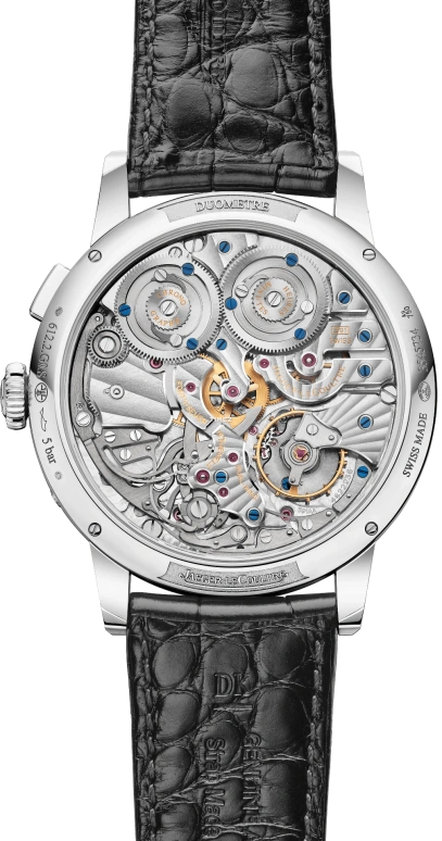 Jaeger-LeCoultre,Duomètre 42.50mm,42.50mm,Platinum,Copper,Handwound,Chronograph,Moonphase,Power Reserve Indicator,Day / Night Indication,Sapphire,Crystal Glass,Round,Q622656J