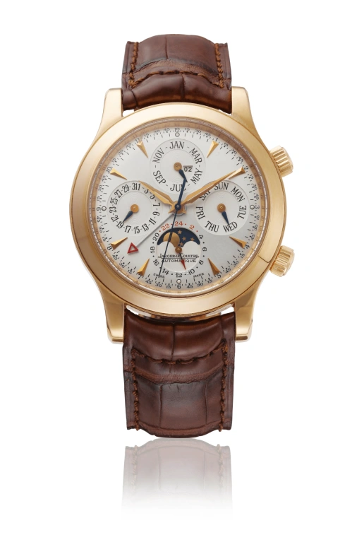 Jaeger-LeCoultre,Master 41.50mm,41.50mm,Pink Gold,White,Automatic,Moonphase,Perpetual Calendar,Annual Calendar,Month,Round,Rose Gold,146,146.240.952B