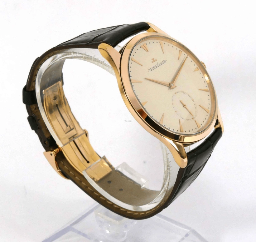 Jaeger-LeCoultre,Master 40mm,40mm,Rose Gold,Cream,Automatic,43hours,In-house Caliber,Q1352420