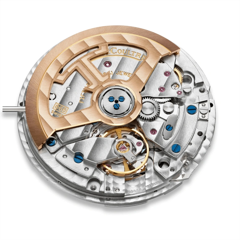 Jaeger-LeCoultre,Polaris 42mm,42mm,Rose Gold,Blue,Automatic,Moonphase,Perpetual Calendar,Annual Calendar,Month,38hours,In-house Caliber,Q908268J