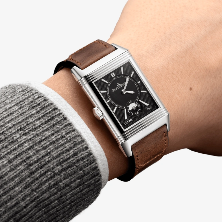Jaeger-LeCoultre,Reverso 28.30mm,28.30mm,Stainless Steel,Silver,Handwound,42hours,In-house Caliber,Q3848422